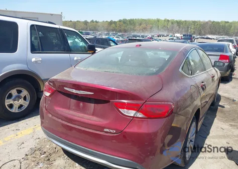 2015 Chrysler 200 Limited z USA, uszkodzony, nr VIN 1C3CCCAB5FN521673
